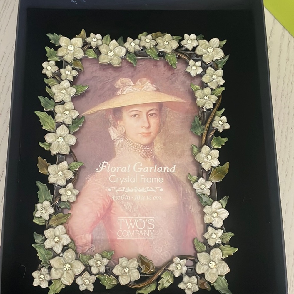 Twos company picture frame